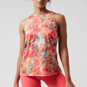 Athleta Floral Refined Zephyr Tank Camisole